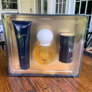 Bijan for Men Set 2.5 oz Cologne Spray 3.3 oz After Shave Balm 2.5 oz Deodorant